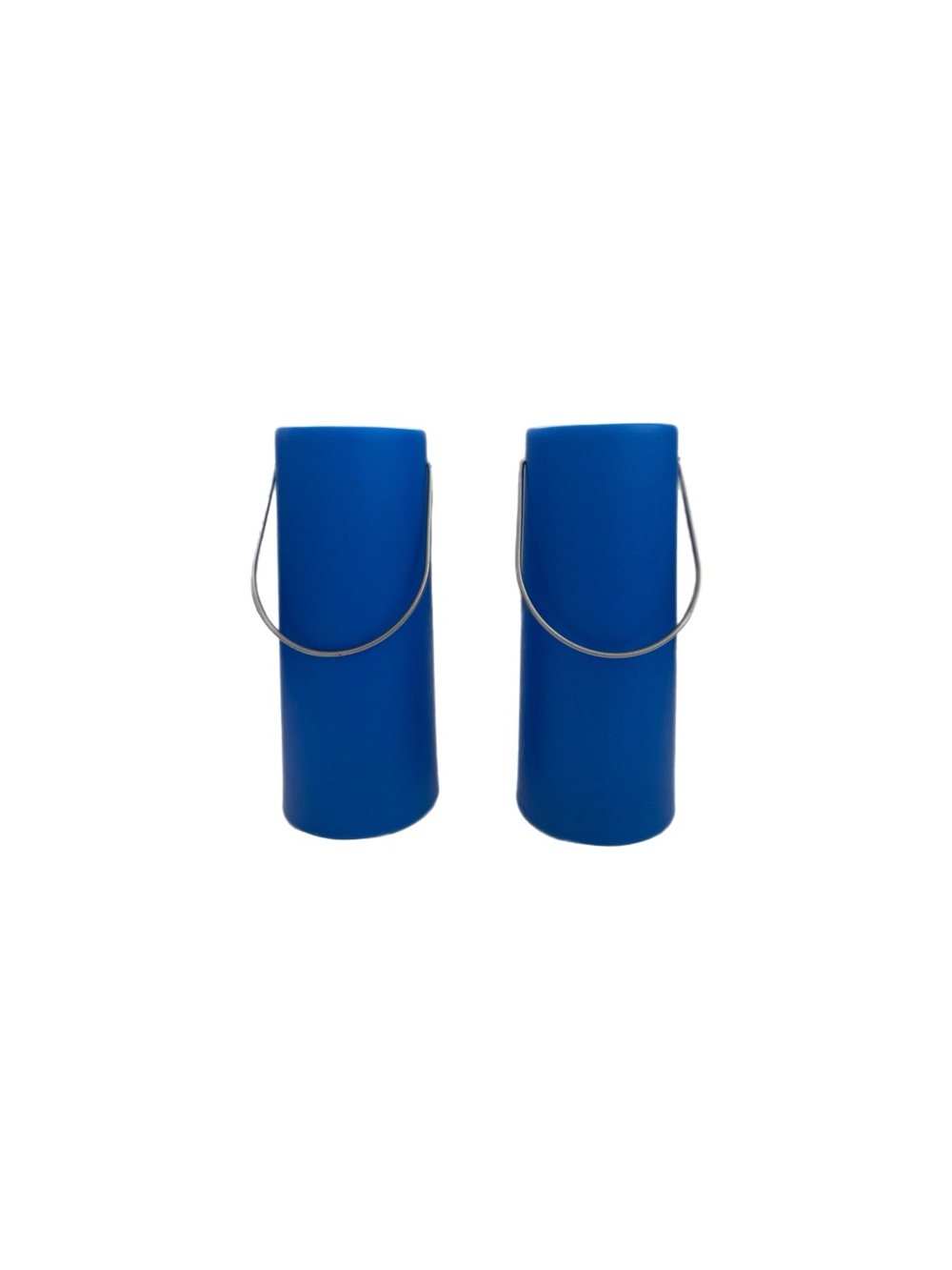 RE Room Essentials Blue Flickering Flame Lanterns Lights